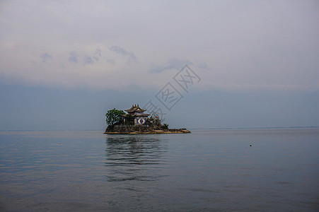 才村码头大理洱海背景