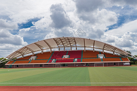 校园体育场背景背景图片