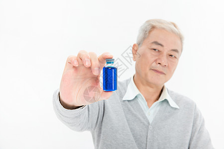 小蓝瓶老年人与保健品背景