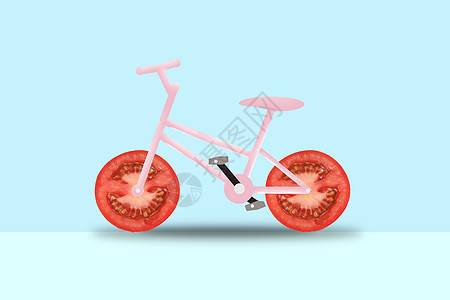 创意自行车图片
