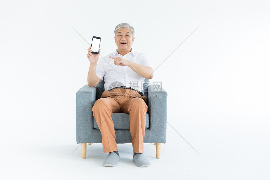 老年人用手机图片