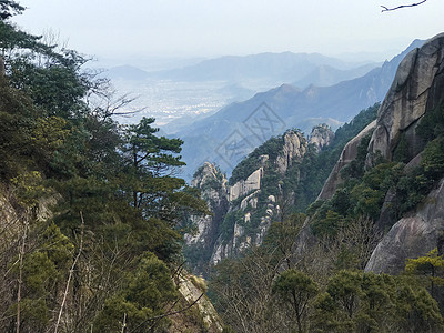 佛教名山九华山背景