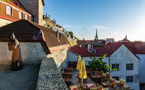 爱沙尼亚首都塔林老城旅游风光图片