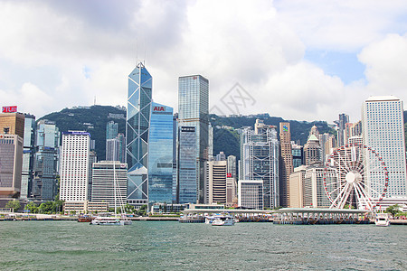 香港中环中环摩天轮高清图片