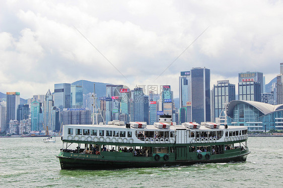 香港维多利亚港渡轮图片