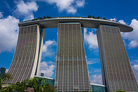 新加坡金沙酒店背景图片