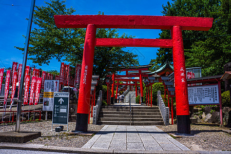 日本爱知县犬山市犬山神社图片