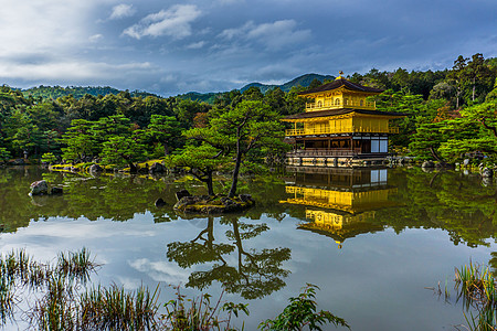 日本京都金阁寺高清图片