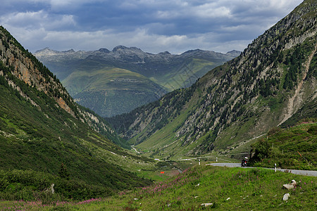 瑞士风景瑞士阿尔卑斯山区自然风光背景