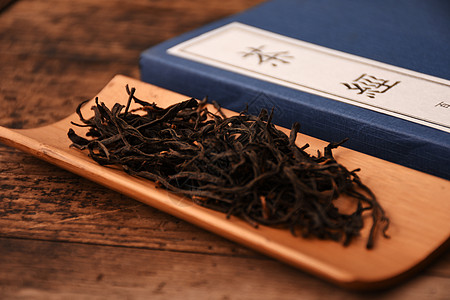 红茶干茶正山小种高清图片