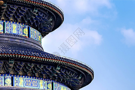 天坛北京红高清图片素材
