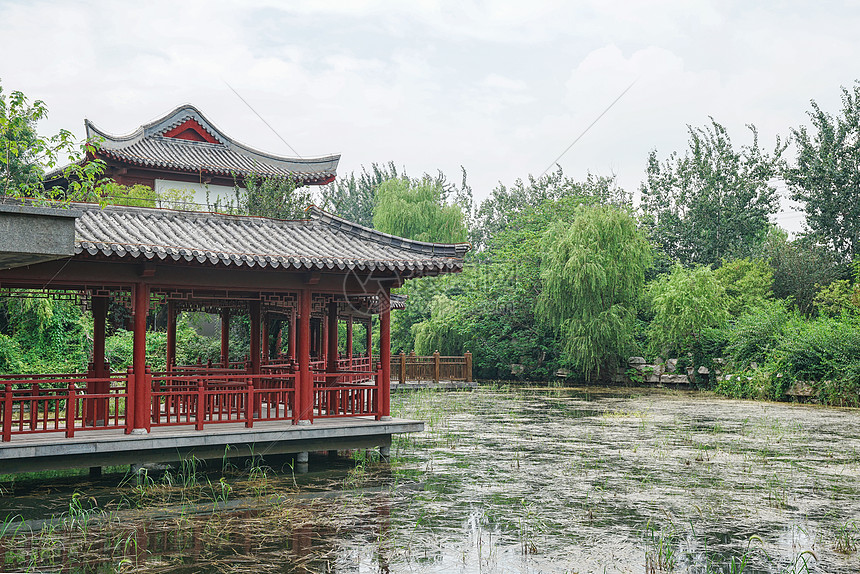 济南百脉泉风景区图片