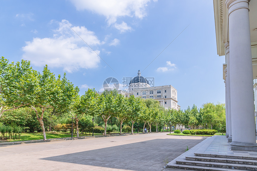 上海外国语大学教学楼图片