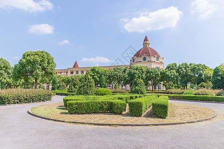 上海外国语大学教学楼图片