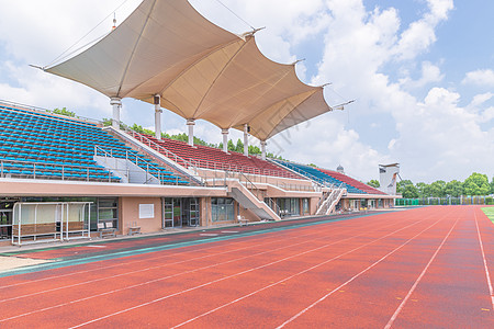 学校体育场大学操场背景