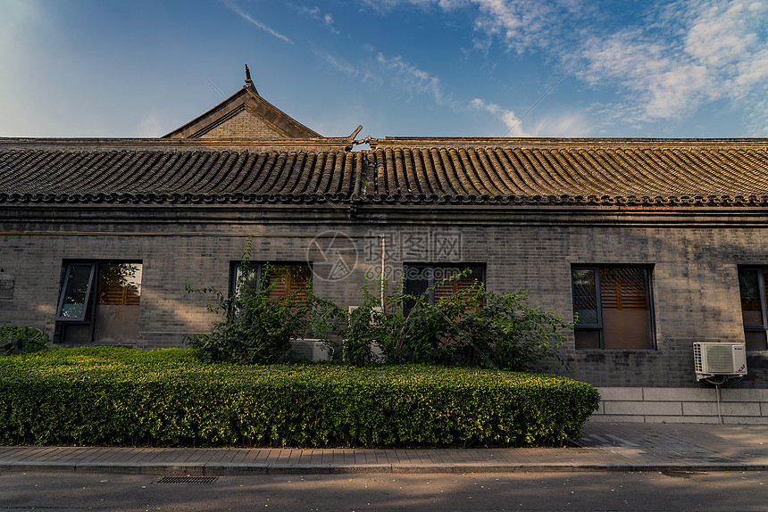 什刹海-后海古建筑图片