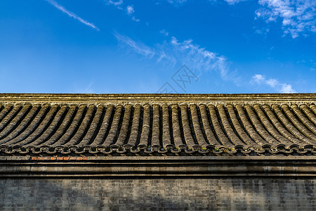 什刹海-后海古建筑背景图片