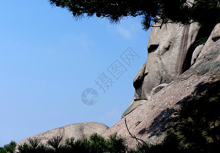 天柱山风光皖公神相图片