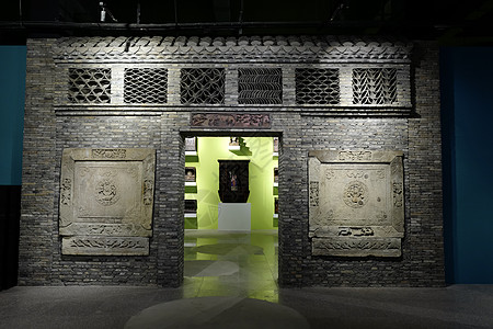 苏州吴江旅游地标景点 六悦博物馆背景图片