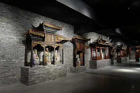 苏州吴江旅游地标六悦博物馆背景图片