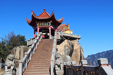 九华山风风景安徽池州九华山背景