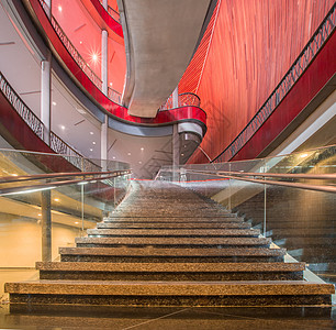 国家大剧院内部红色走廊图片