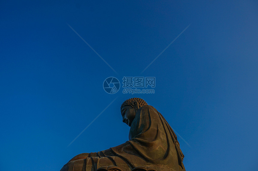 香港大屿山天坛大佛图片