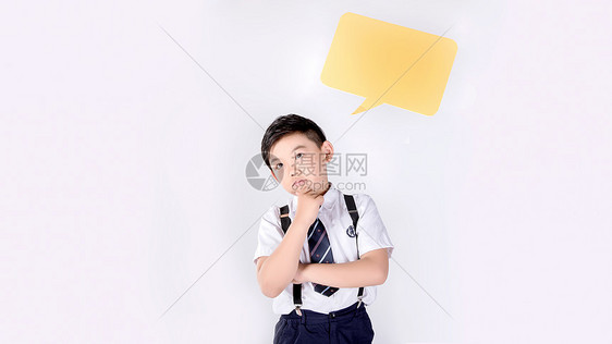 儿童与对话框图片