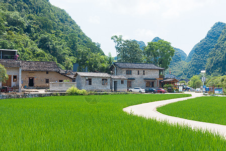 桂林阳朔旧县古村图片