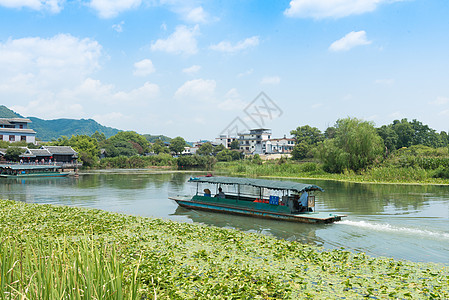 桂林阳朔世外桃源背景