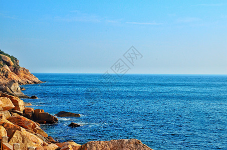 珠海景点珠海伶仃岛背景