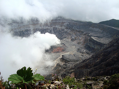 哥斯达黎加波阿斯火山背景