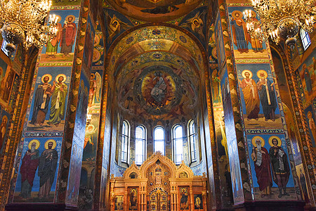 俄罗斯圣彼得堡救世主滴血大教堂图片