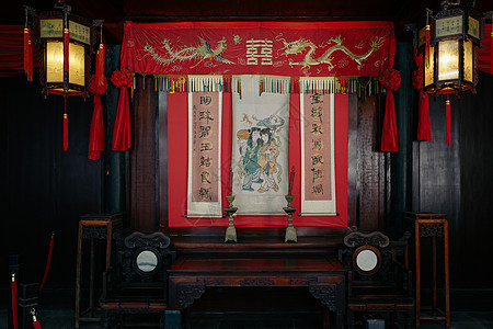 同里古镇地标景点 江南婚俗博物馆图片