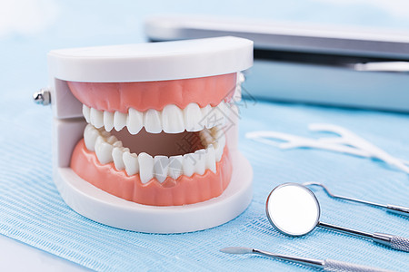 口腔护理牙医工具高清图片