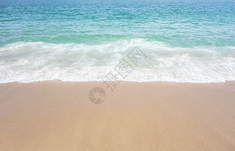 越南芽庄海边沙滩背景图片