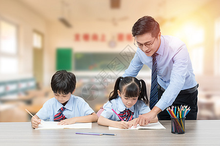 院校老师教育培训设计图片