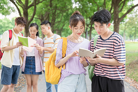 大学生校园学习生活图片