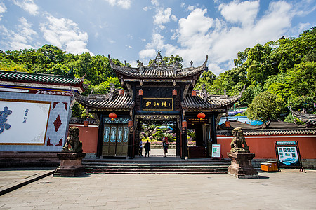 都江堰街道都江堰景区背景