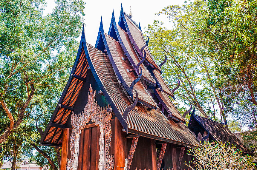 泰国清莱黑庙博物馆