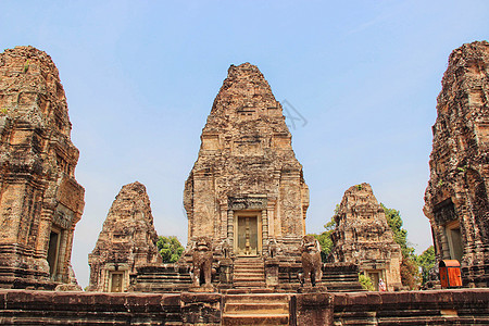 柬埔寨式寺庙柬埔寨暹粒吴哥窟背景