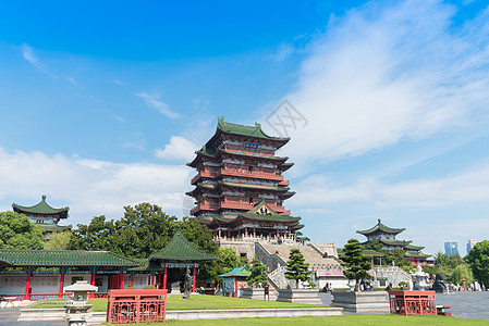 江西井冈山江西南昌滕王阁风光背景