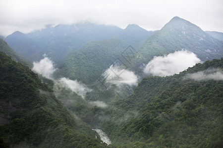 武夷山九龙瀑布风景区背景