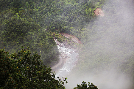 武夷山九龙瀑布风景区背景