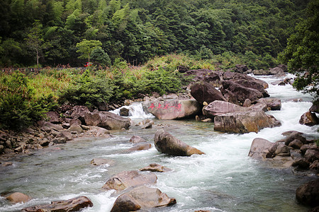 九龙漈瀑布武夷山九龙瀑布风景区背景