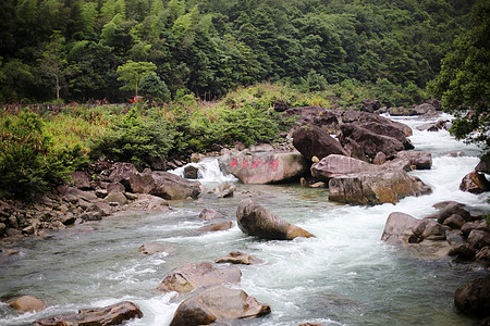 武夷山九龙瀑布风景区背景