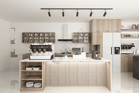 厨房用具现代厨房效果图设计图片