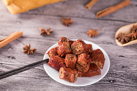 武汉必吃美食鸭肉类美食武汉特产鸭脖背景