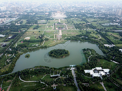 陕西地图大明宫背景