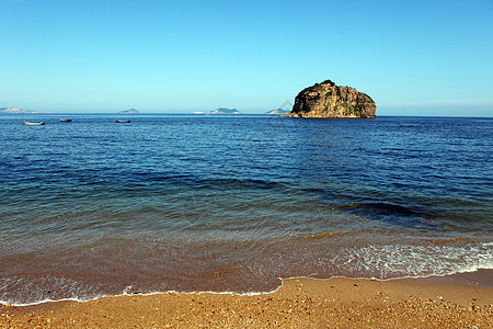 大连棒棰岛辽宁红海滩高清图片